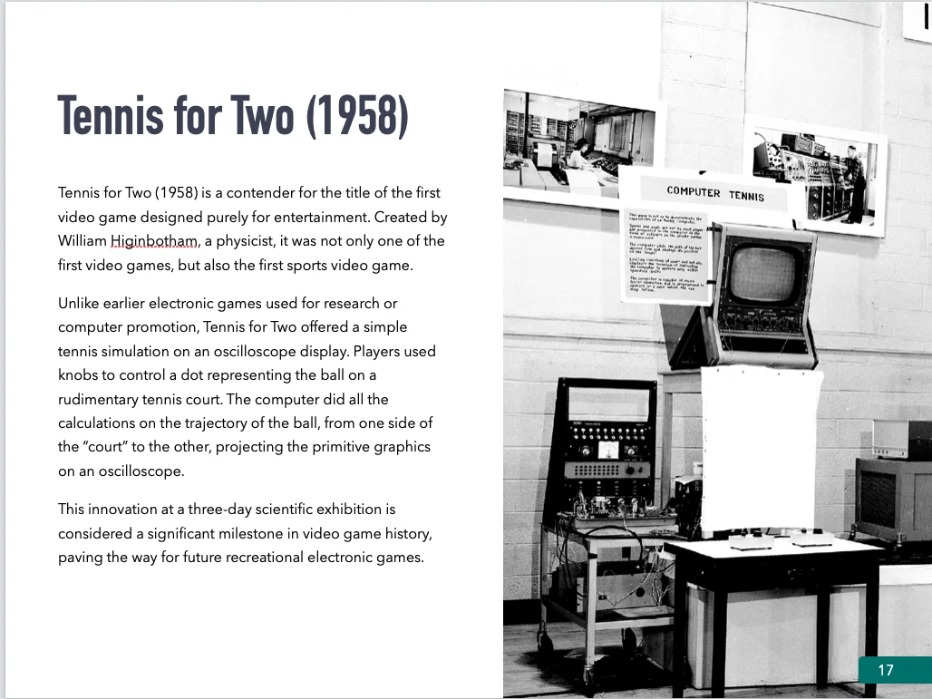 Selected page from Computers, Consoles & Video Games