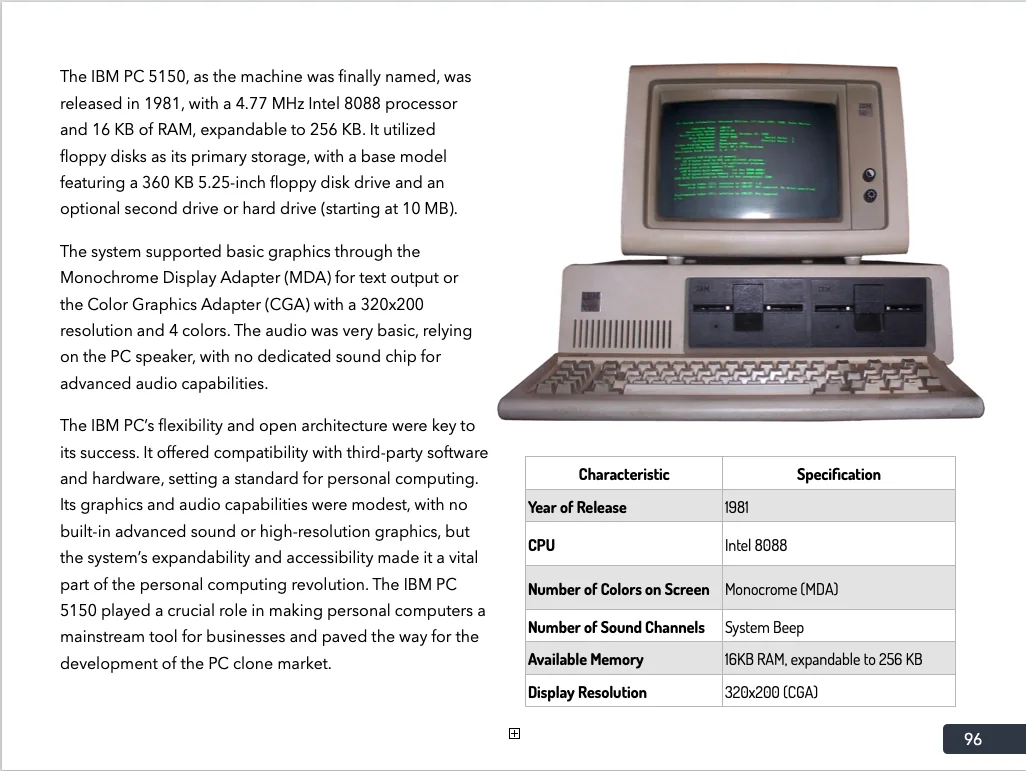 Selected page from Computers, Consoles & Video Games