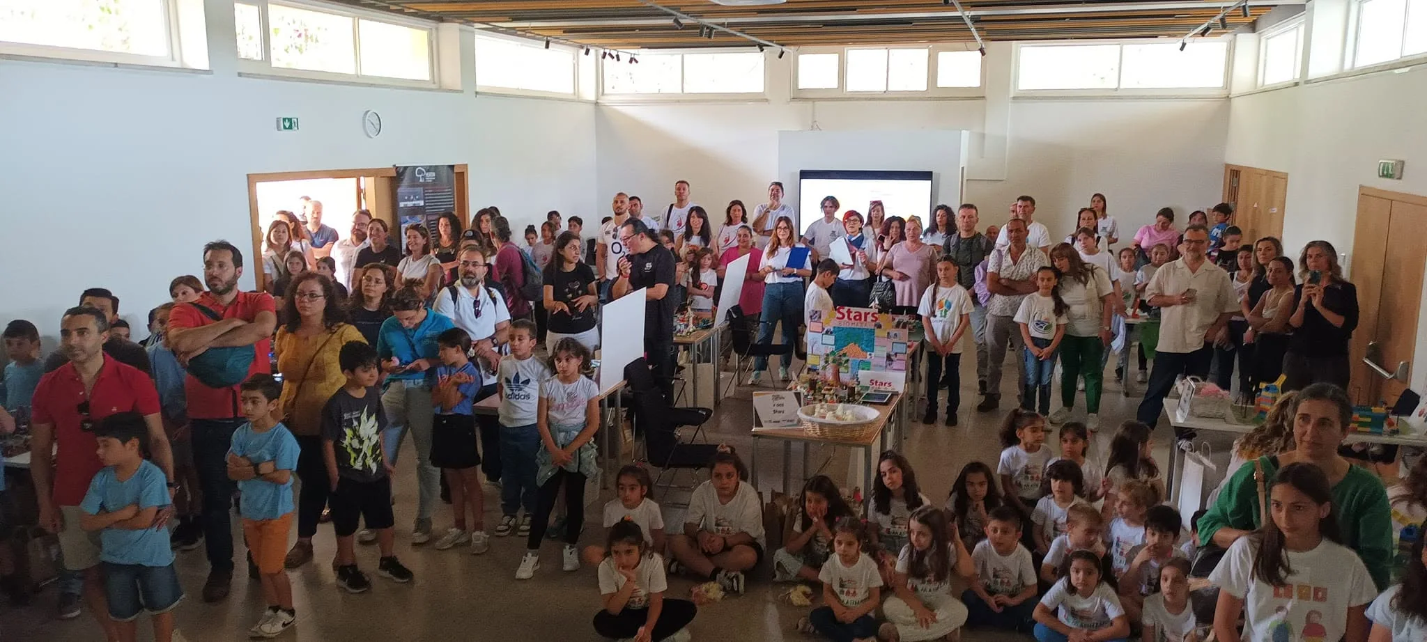 Children, families and visitors attending a HERON educational event